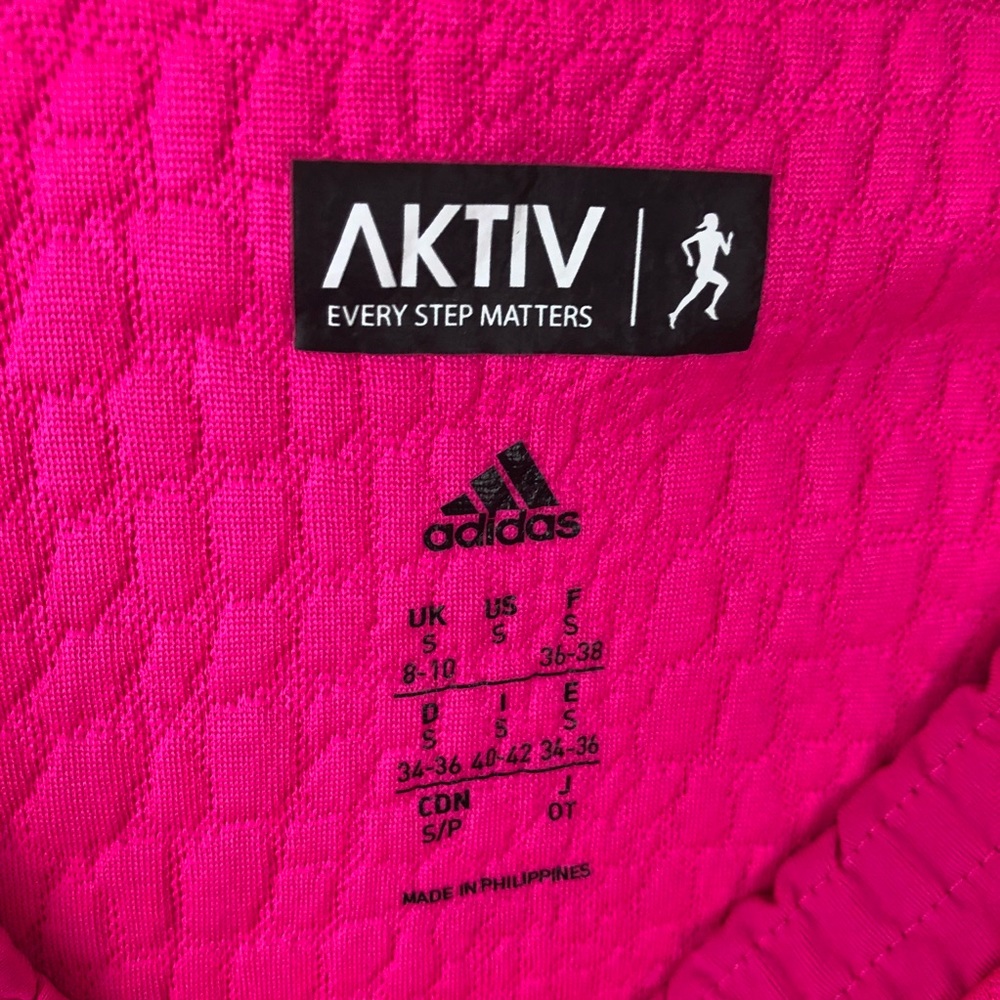 HP Adidas AKTIV pink pullover NWT - Picture 5 of 8